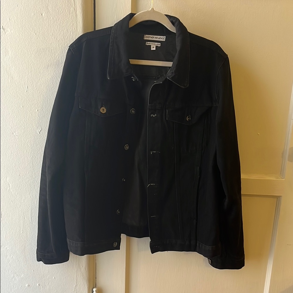 Men’s Black Denim Jacket
